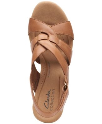 Women's Collection Giselle Beach Slingback Wedge Sandals