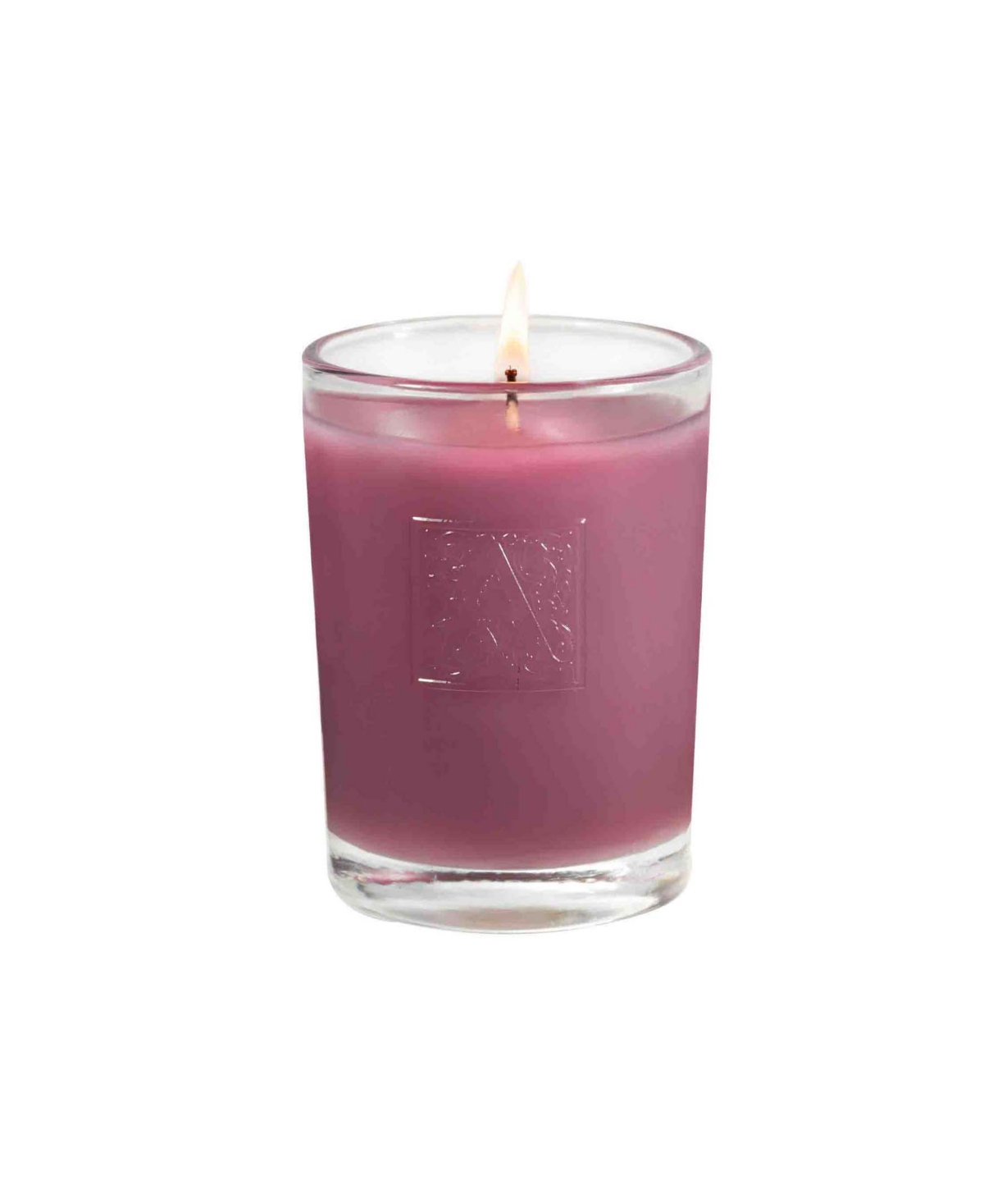 Sparkling Currant Votive Glass Candle - Clear Glass
