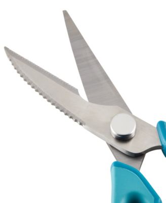 Professional Multi Shear Kitchen Scissors with Herb Stripper and Sheath Set, 2 Piece