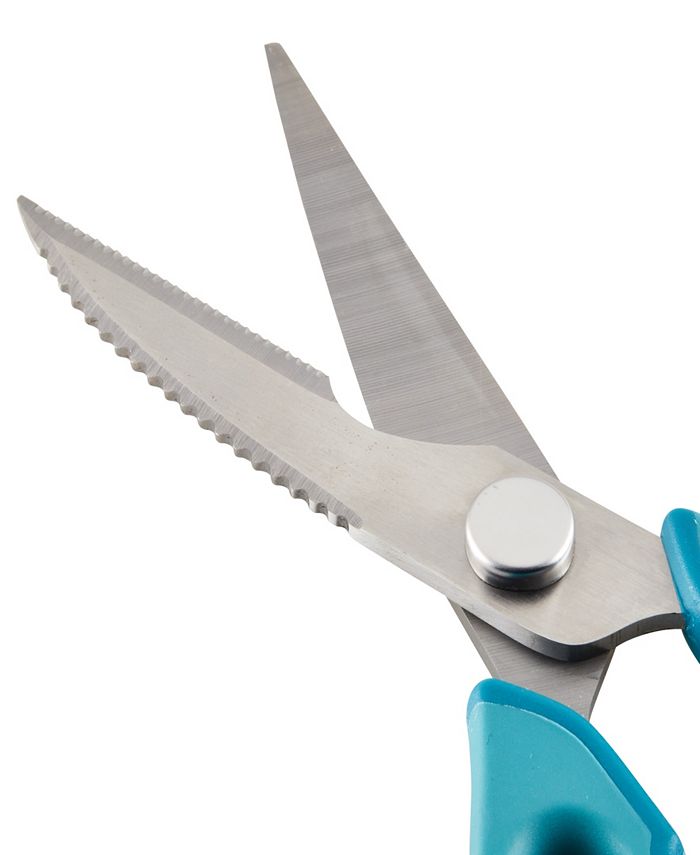 Rachael Ray Küchenschere 2-teilig – Mit Kräuter-Stripper & Magnetischer Scheide