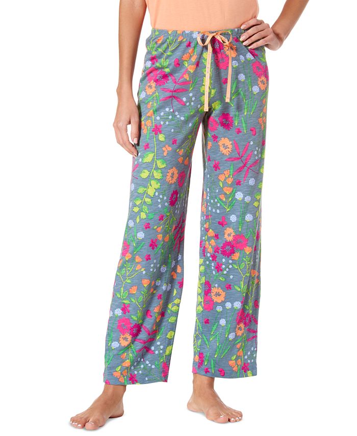 Hue Womens Printed Knit Long Pajama Sleep Pant : : Clothing, Shoes  & Accessories