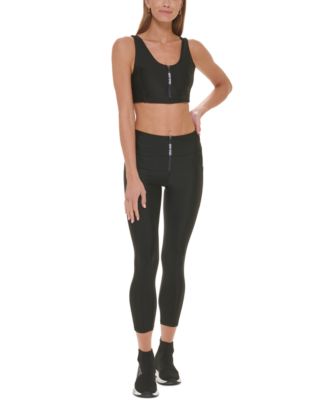 DKNY - Women's High Shine Low-Impact Sports Bra