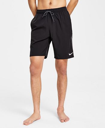 Nike - Men's 6:1 Stripe Breaker Water-Repellent Colorblocked 9" Board Shorts