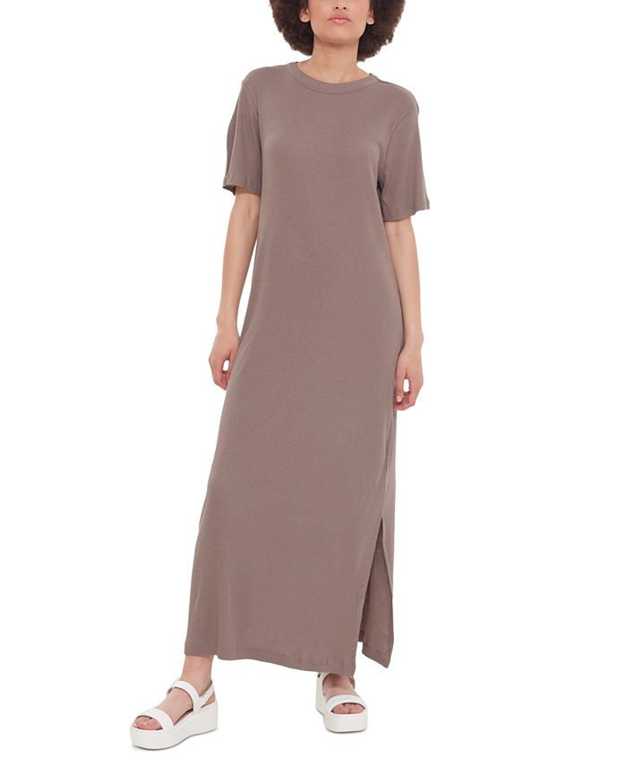 Elbow sleeve shop t shirt dress