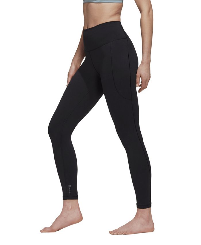 adidas Women's Yoga Studio High Rise 7/8 Leggings Macy's