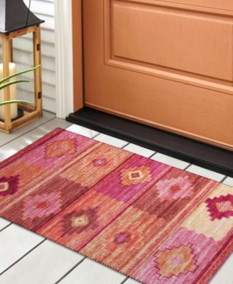 Phoenix Washable PH1 1'8" x 2'6" Area Rug