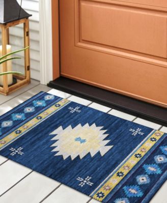 Phoenix Washable PH4 1'8" x 2'6" Area Rug