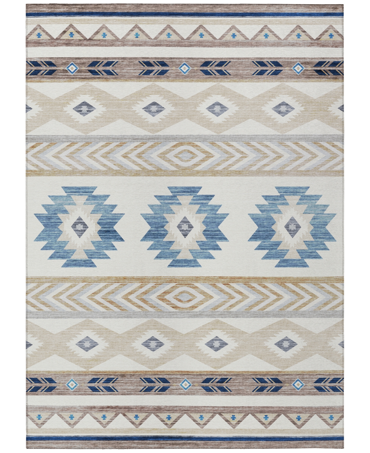 D Style Phoenix Ph3 8' X 10' Area Rug In Ivory