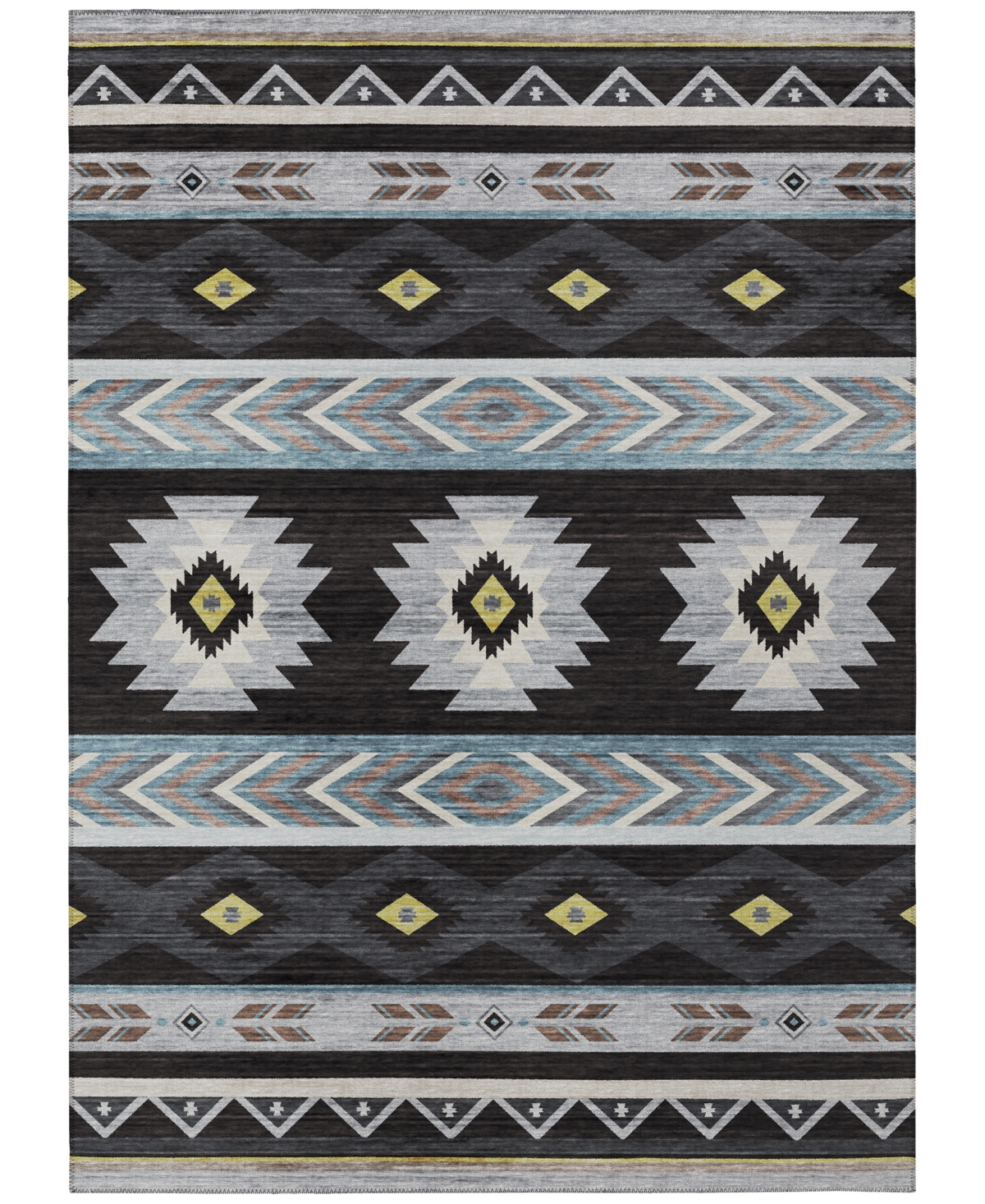 D Style Havasu Hvu3 8' X 10' Area Rug In Black