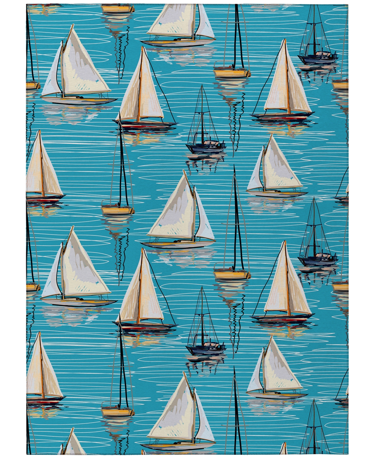 D Style Harbor Ha8 8' X 10' Area Rug In Mist