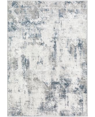 D Style Lindos Lds1 Area Rug In Gray