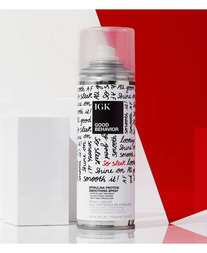 IGK Hair Good Behavior Spirulina Protein Smoothing Spray Macy's