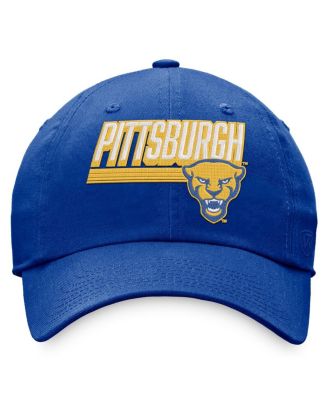 Men's Royal Pitt Panthers Slice Adjustable Hat