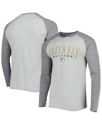 Green Bay Packers Nike Dri-Fit Raglan Crew Sweatshirt - Mens