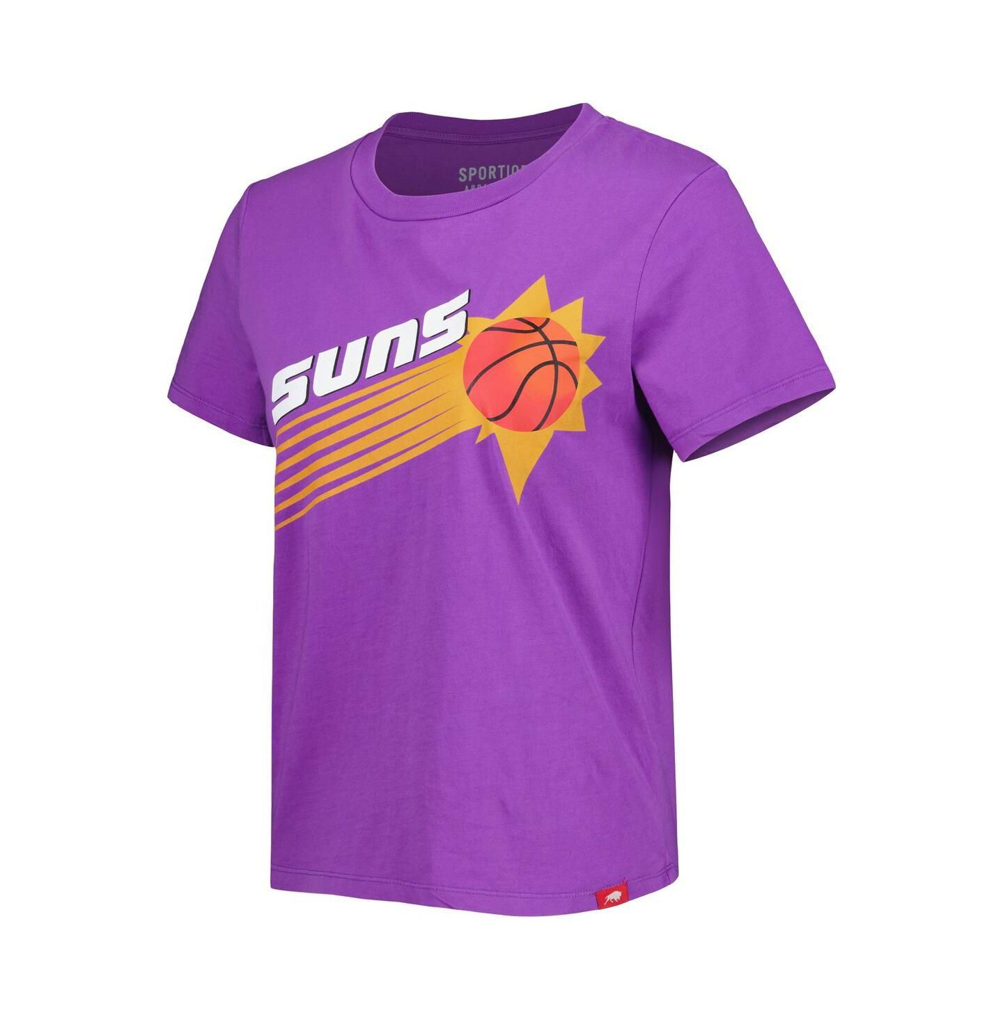 Женская футболка Sportiqe Purple Phoenix Suns Hardwood Classics Arcadia Elevated — фото 3