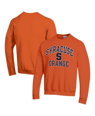 Men s Champion Orange Syracuse Orange High Motor Pullover Sweatshirt Macy s