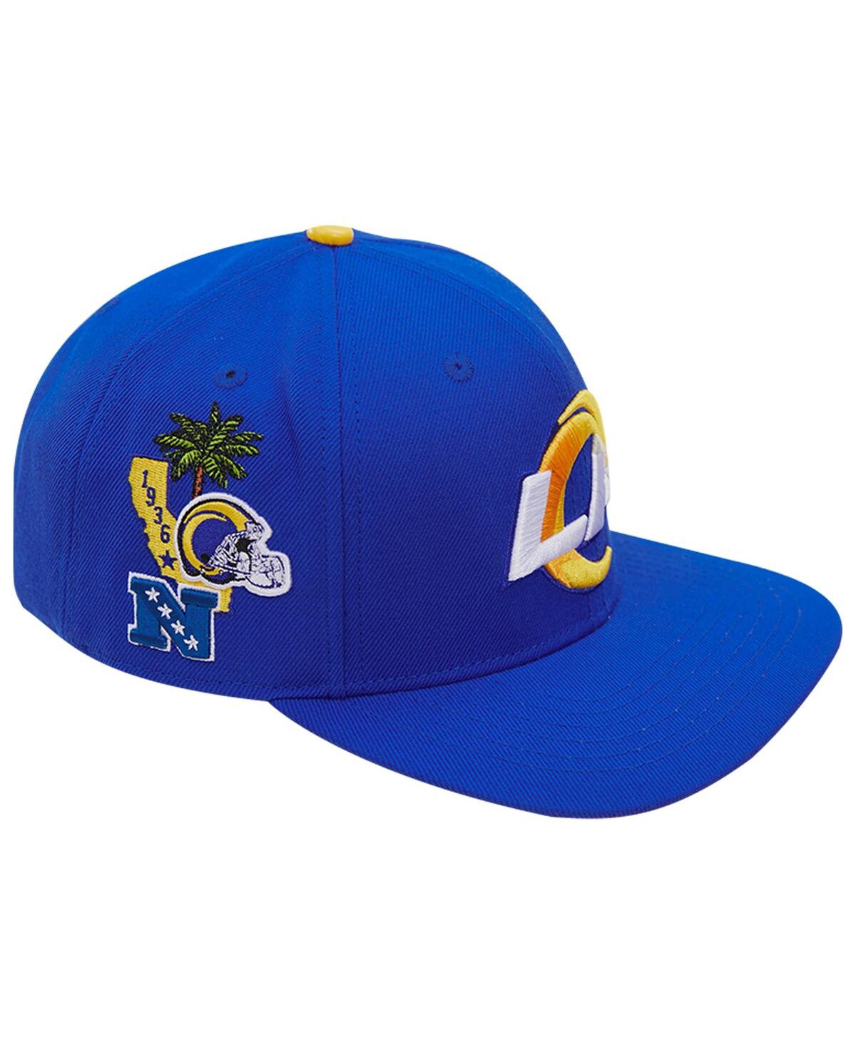 Shop Pro Standard Men's  Royal Los Angeles Rams Hometown Snapback Hat