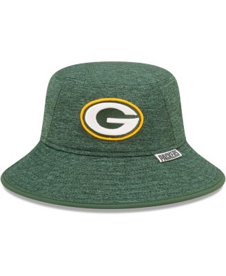 Men's Heather Green Green Bay Packers Bucket Hat