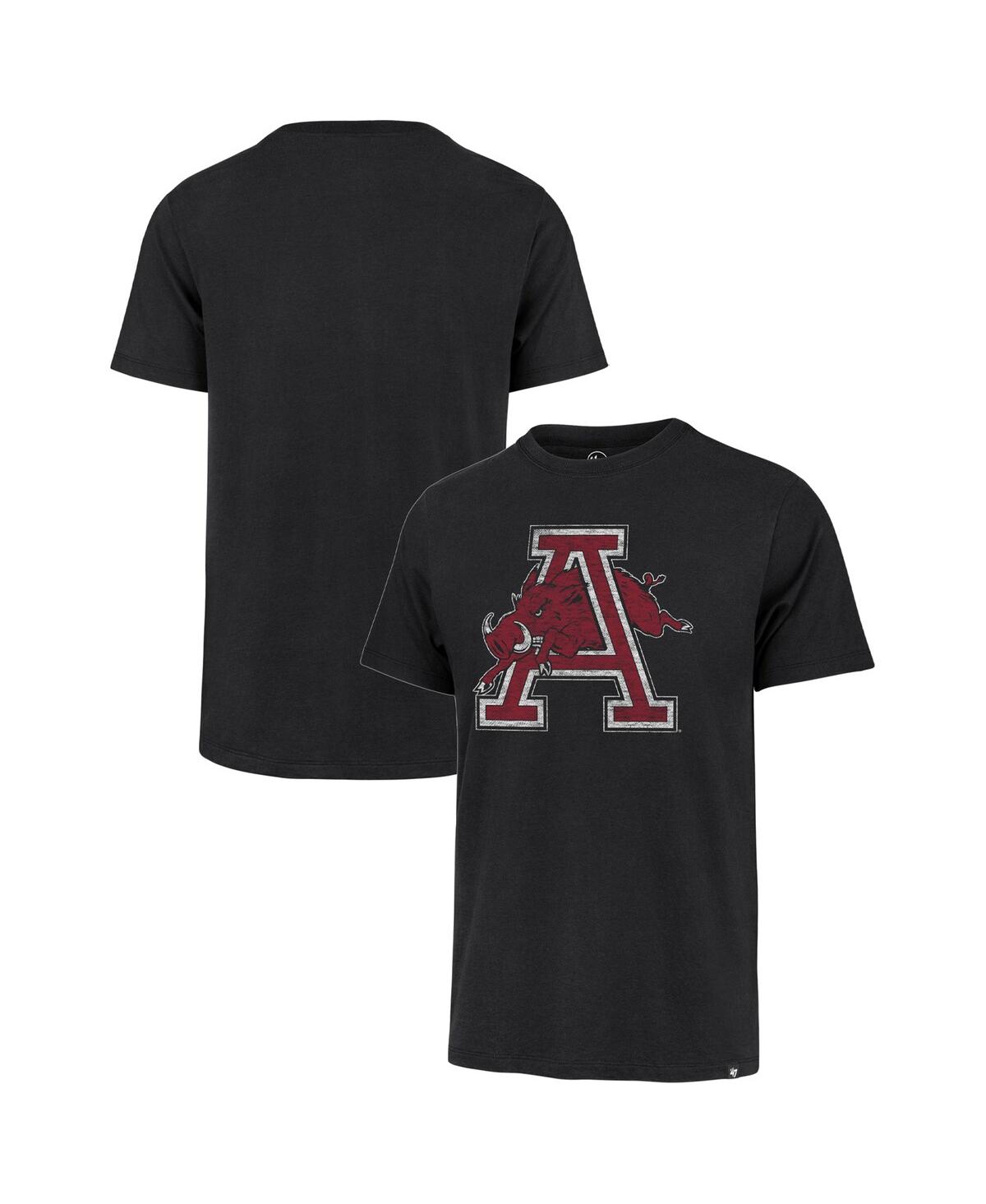 47 Brand Men's ' Black Arkansas Razorbacks Premier Franklin T-shirt