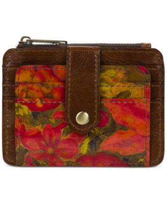 Patricia Nash - Cassis ID Small Printed Leather Wallet