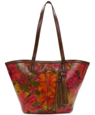Patricia Nash - Lyon Marconia Large Leather Tassel Tote