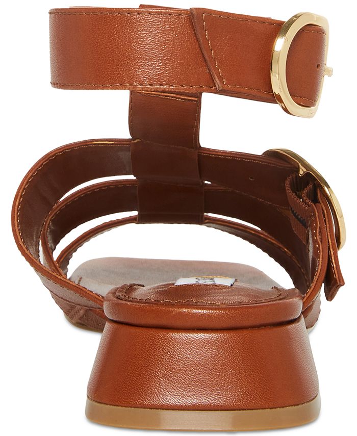 Steve Madden Women's Aylin AnkleStrap BlockHeel Gladiator Sandals