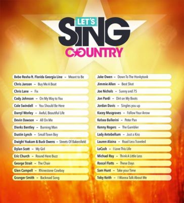Let's Sing Country - Xbox One