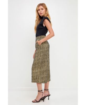 Women's Tweed Culottes