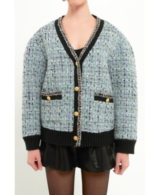 Women's Boucle Cardigan