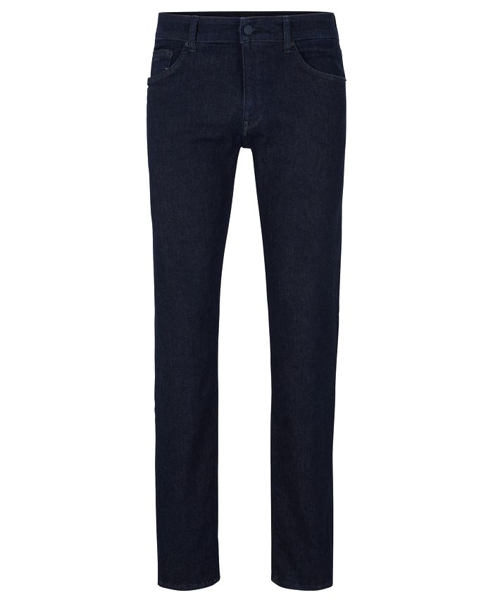 Hugo Boss Men's Regular-Fit Supreme-Movement Denim Jeans - Macy's