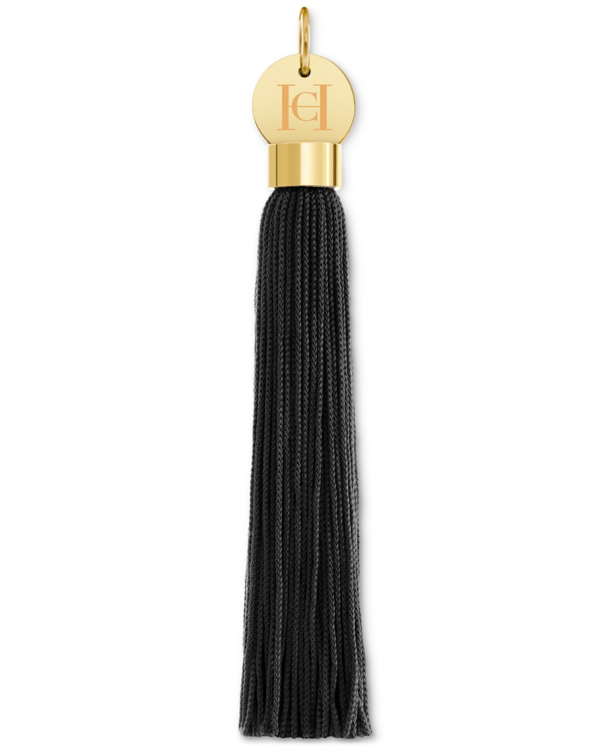 Carolina Herrera The Hookable Tassel Accessory, Created For Macy's In Black