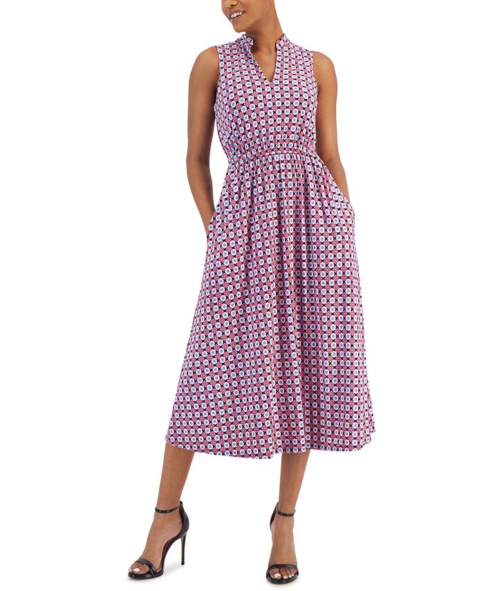 Anne klein top midi dress