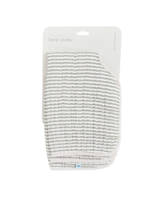 Baby Girls and Baby Boys Cotton Muslin Baby Burp Cloth, Pack of 2