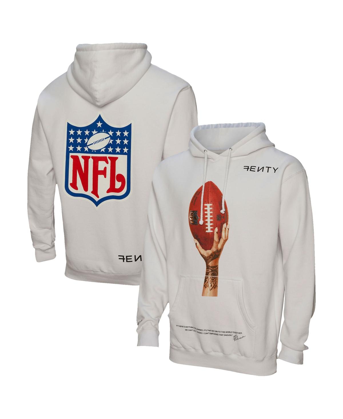 Mitchell & Ness Unisex Fenty For  White Super Bowl Lvii Icon Pullover Hoodie