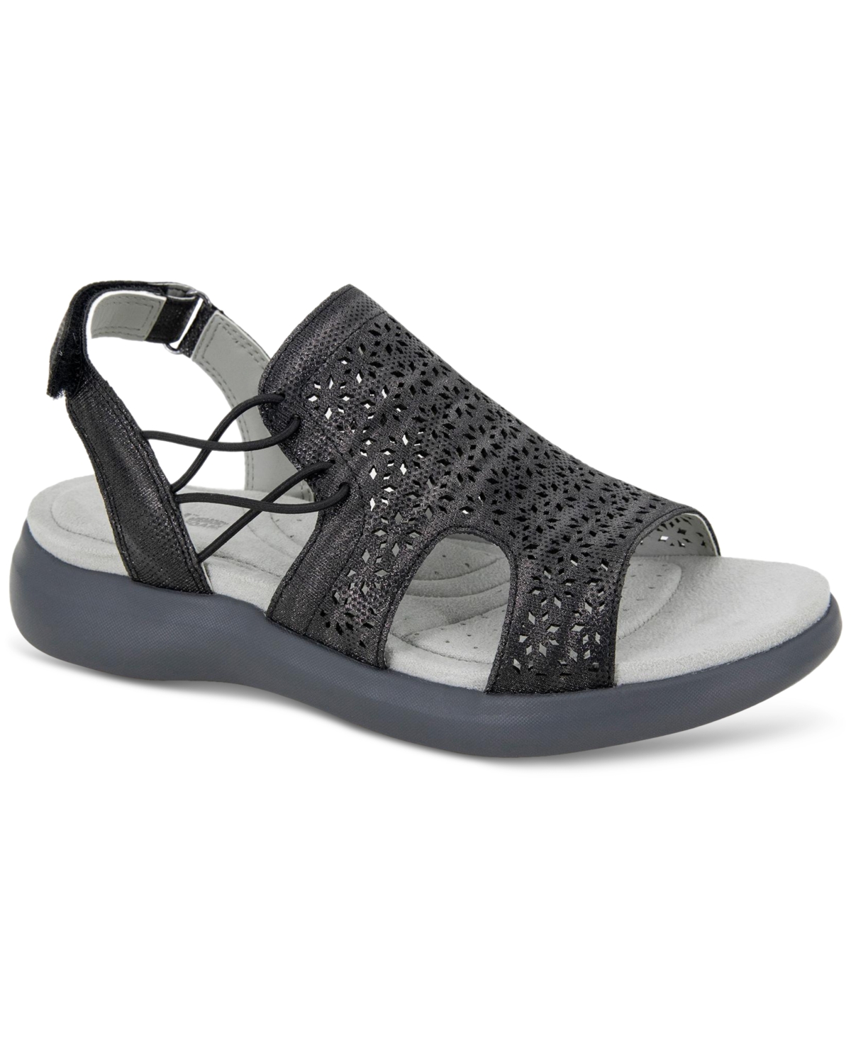 Jbu Women's Francis Slip-On Strappy Slingback Sandals Women's Shoes