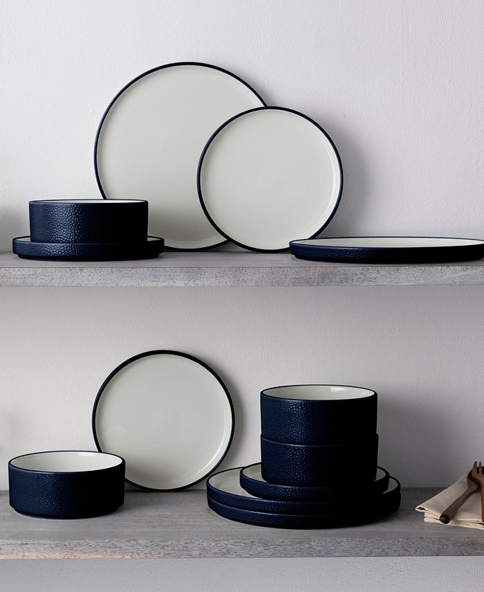 Noritake Colortex Stone 12Pc. Dinnerware Set, Service for 4 Macy's