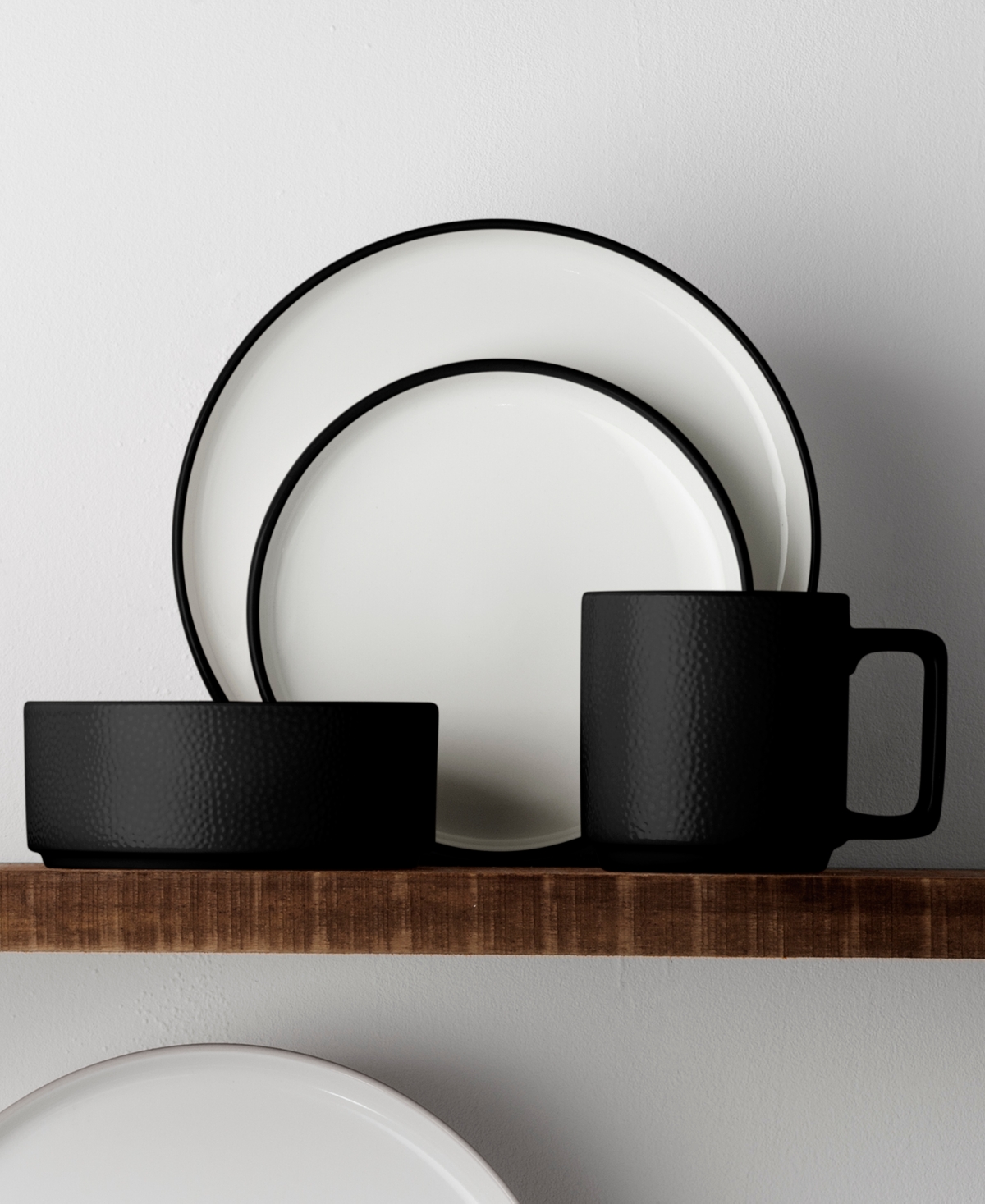 Noritake Colortex Stone Stax Salad Plates, Set of 4