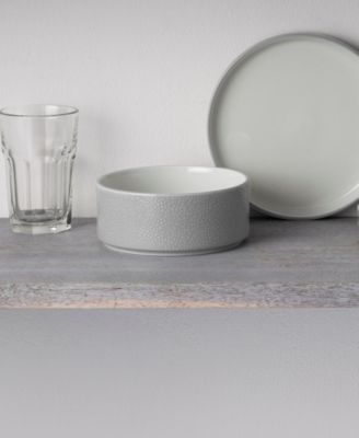 Colortex Stone Stax Cereal Bowls, Set of 4