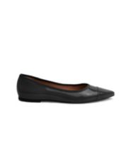 Macys womens black flat outlet shoes