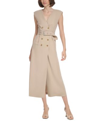 Calvin klein trench dress on sale