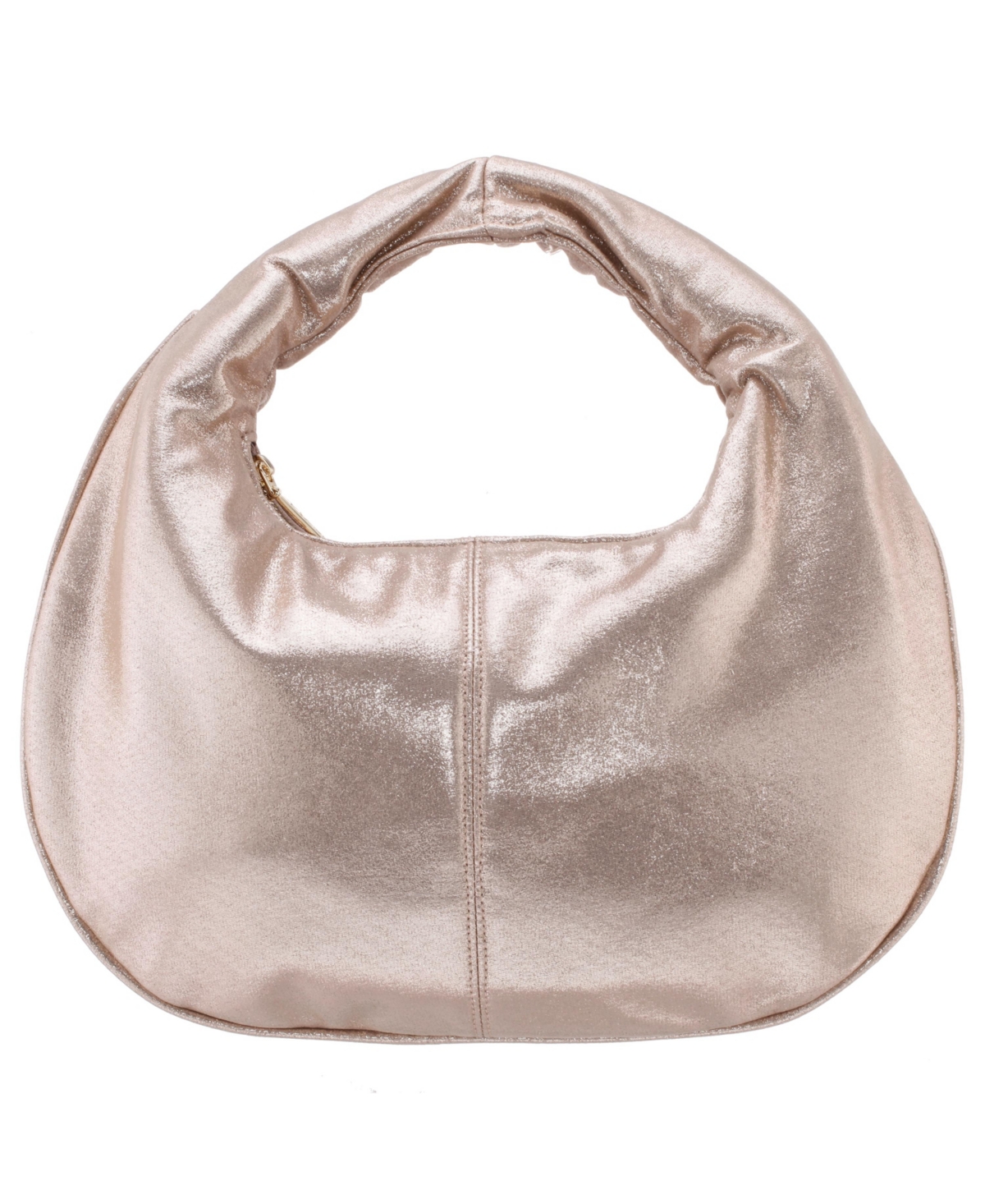 Nina Handheld Medium Hobo Bag In Taupe