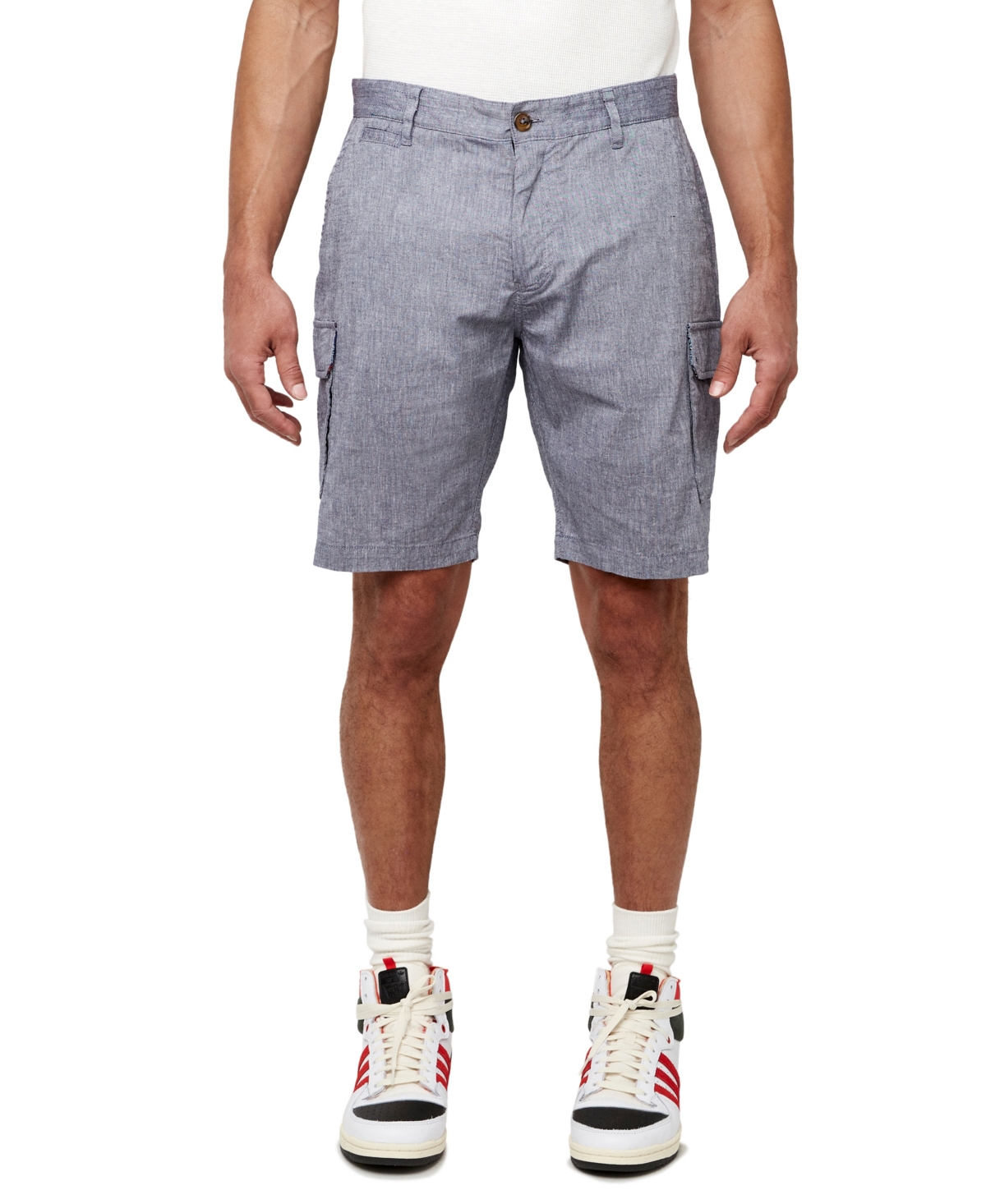 Buffalo David Bitton Men's Hamster Soft Loose Fit Shorts In Mirage