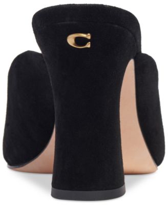 Laurence High Heel Dress Mule Sandals