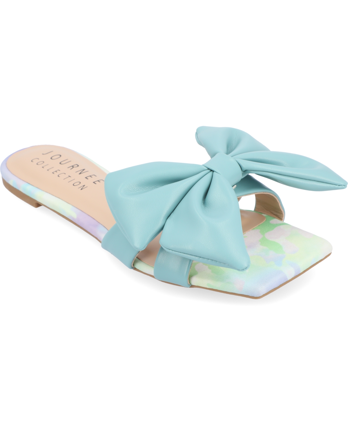 Journee Collection Collection Women's Tru Comfort Foam Kealla Sandals In Aqua
