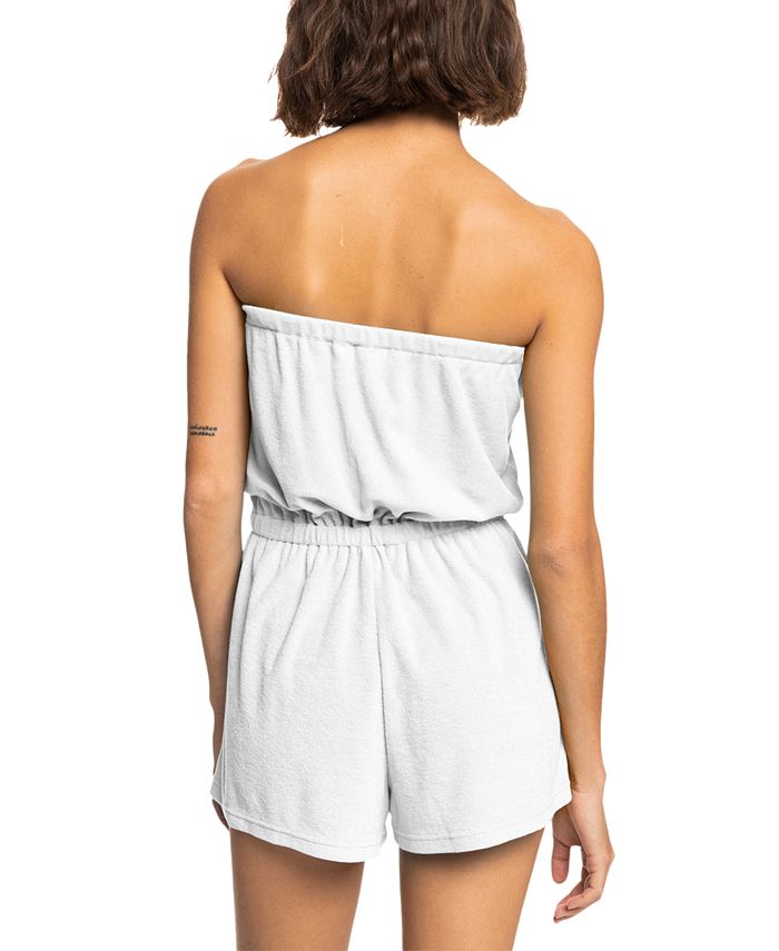 Parte Inferior Bikini Roxy Junior Stay Golden - Blanco Brillante Talla M