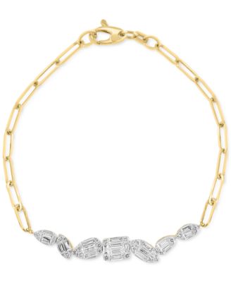 EFFY Collection - Diamond Link Bracelet (3/4 ct. t.w.) in 14k Gold