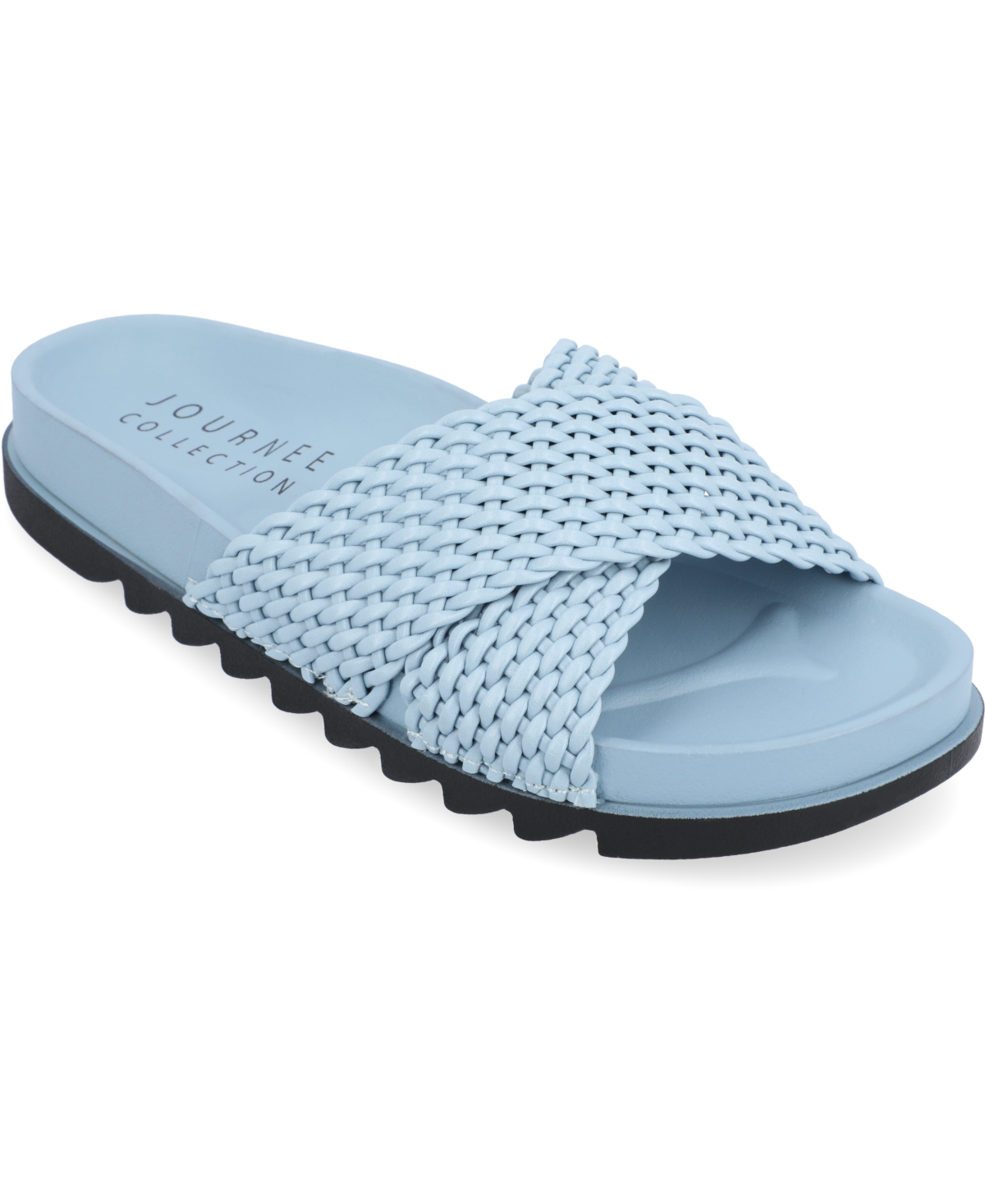 Journee Collection Gretie Sandal In Blue