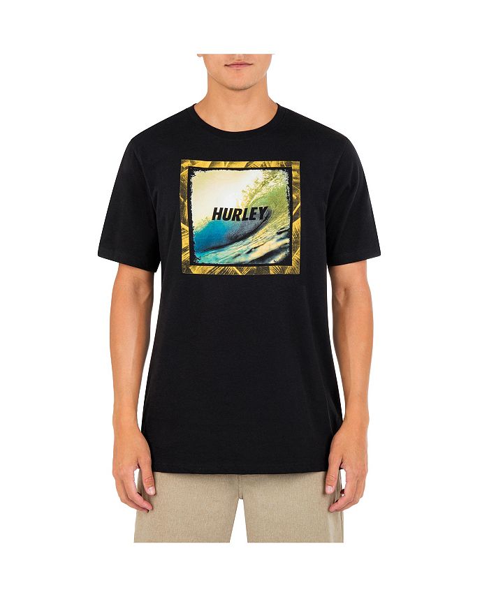 Hurley Men's Everyday Wave Hello Short Sleeves Tshirt & Reviews T