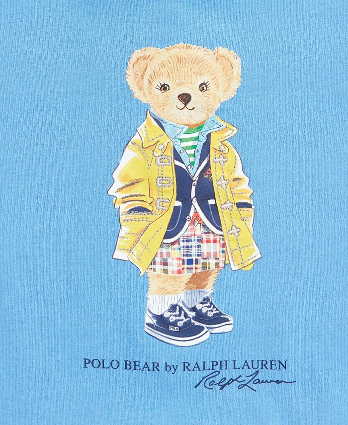 Polo Ralph Lauren Baby Girls Polo Bear Top and Leggings, 2 Piece Set