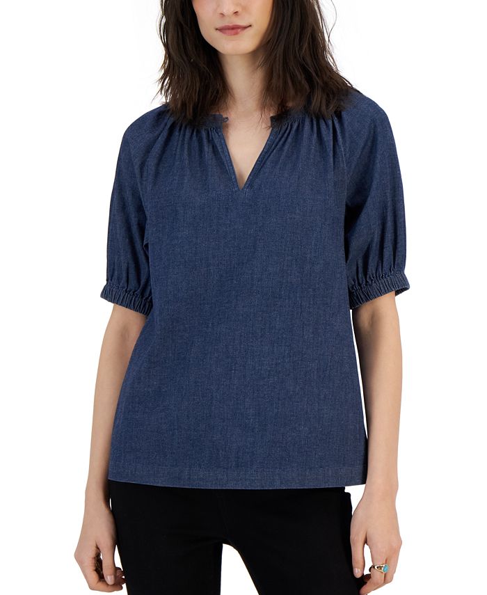 Macy's calvin klein womens clearance blouses